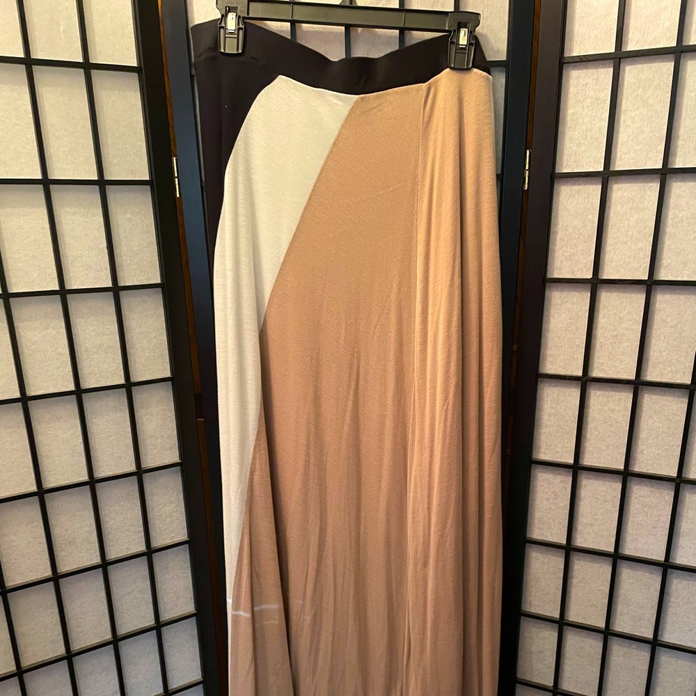 INC Concepts long multi colored skirt, woman’s OX